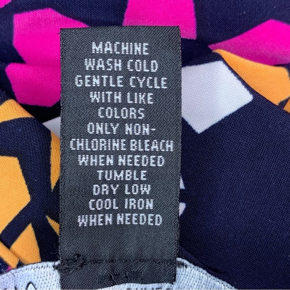 INC International Concept Halter Sleeveless Dress Geometric Print Size S - Picture 12 of 12